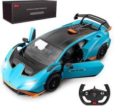 Ferngesteuertes Lamborghini Huracan Auto 1:14 groß RC Jungen Spielzeug Kinder Geschenk (blau)
