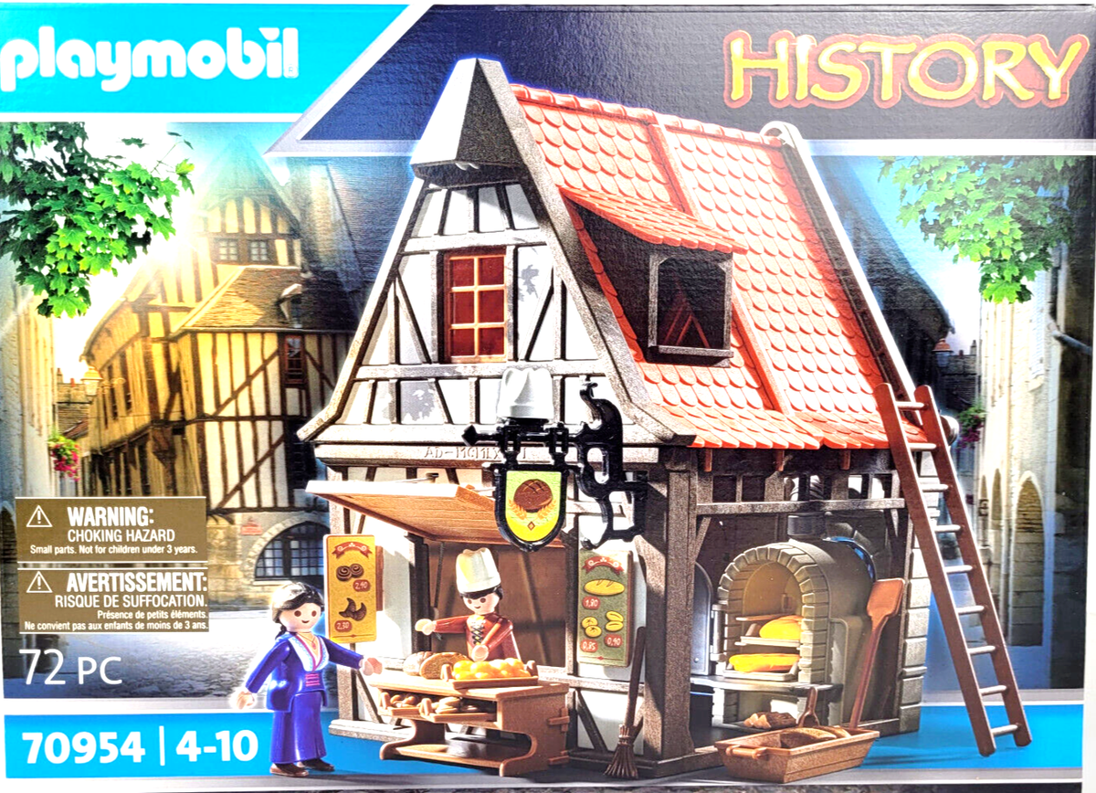 Playmobil History Historische Bäckerei 70954 Neu & OVP Ritterburg