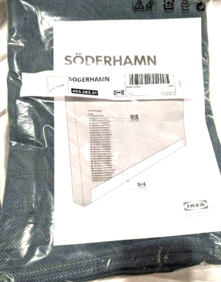 Ikea SODERHAMN Armrest Cover Slipcover FINNSTA TURQUOISE *Genuine* NEW! Sealed!