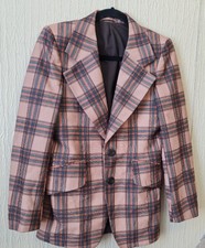 Courtaulos Lirelle Brown Multistripped Jacket Women Size 6uk Express Shipping