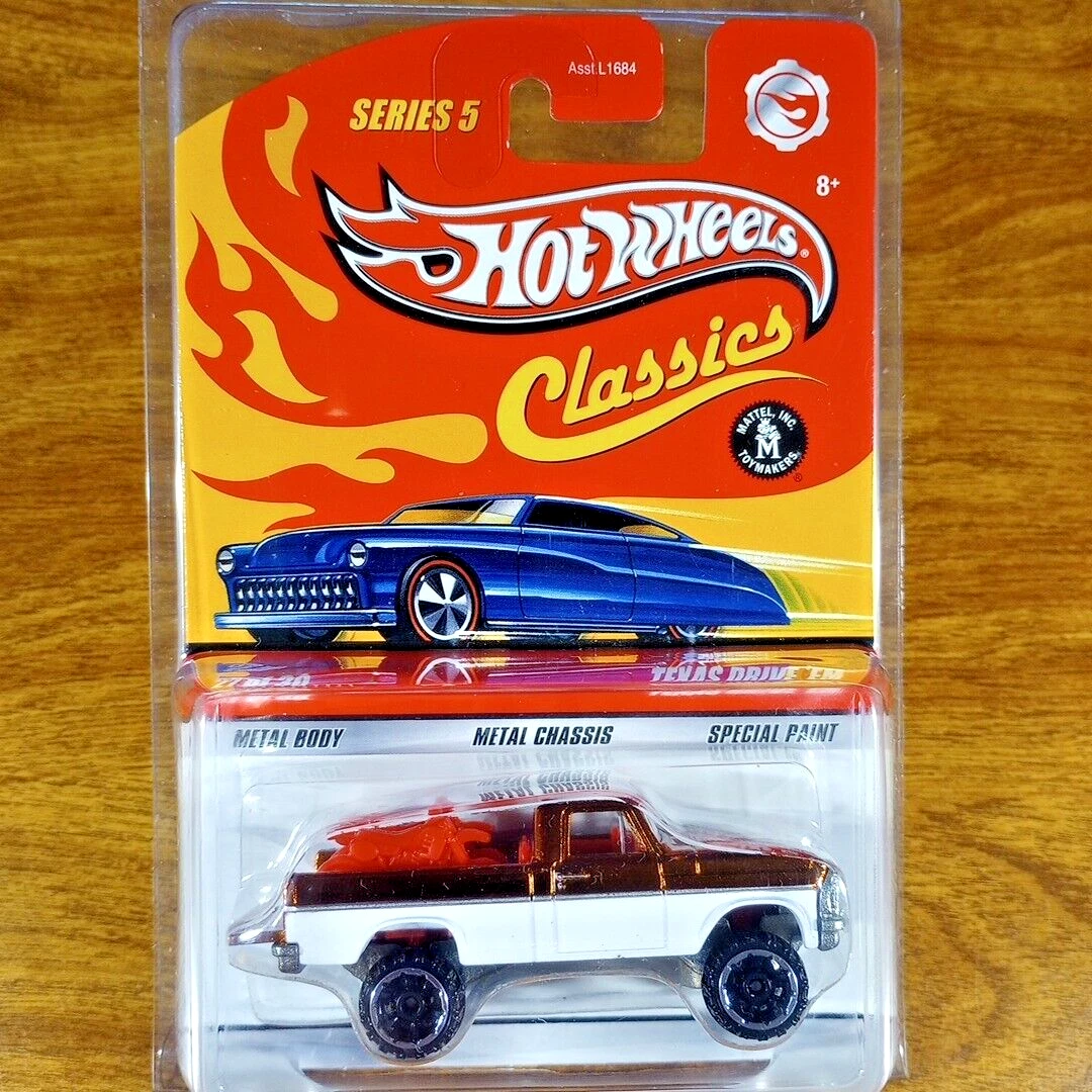 ミニカー HW Classics Texas Drive 'Em Blue Chase ミニカー HW Classics Texas Drive 'Em Blue Chase Hot Wheels