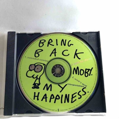 Moby   Bring Back My Happiness! (CD, Promo, US, 1995, Elektra) AX159