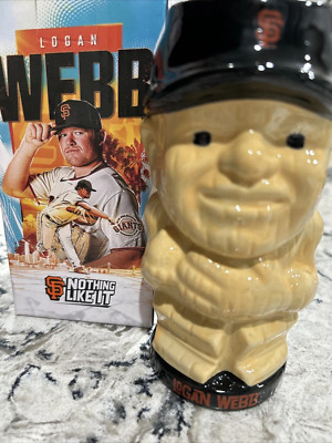 San Francisco Giants 2024 Logan Webb SGA Tiki Mug 7/14/24 SGA NIB