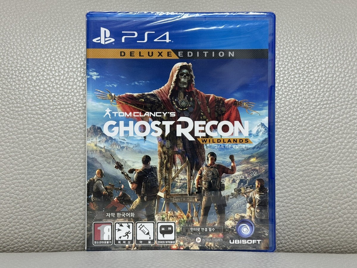 SEALED Tom Clancy's Ghost Recon: Wildlands Deluxe Edition PS4