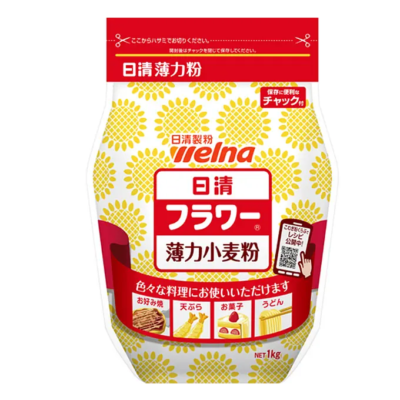 薄力粉 Nisshin Violet Japanese Cake Flour Welna 日清 薄力粉 バイオレット