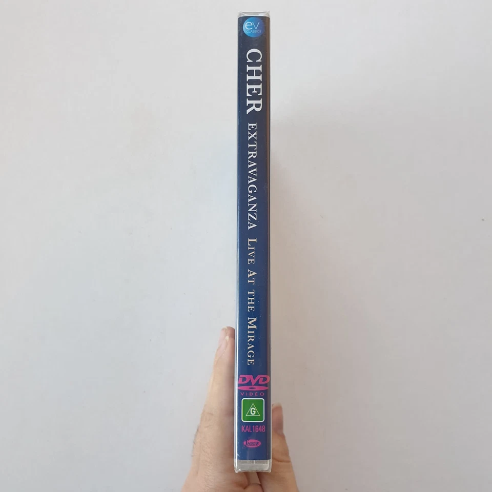 Cher Extravaganza - Live At The Mirage (DVD, 1991) PAL Region Free (RARE SEALED) - Image 4 of 4