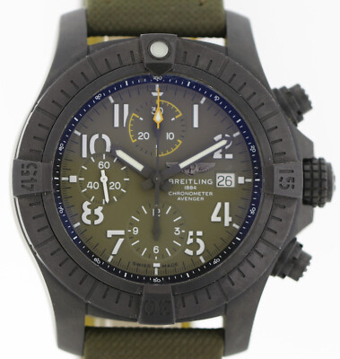 Breitling Avenger Chronograph 45 Night Mission Automatik Ref.V13370 Fullset 2022