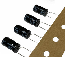 5 PCS NP NON-POLAR CAPACITOR 10uF 10MF 25V Radial REPLACING FOR 16V 10V 6.3V 