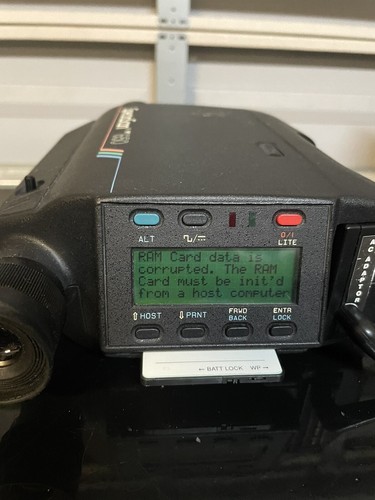 SpectraScan PR650 Photo Research Corrupted Ram Selling As Is.