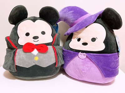 2x Squishmallows Disney Halloween 16 