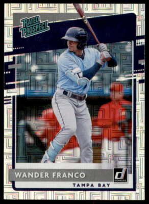 Wander Franco Rookie Card 2020 Donruss Rated Prospects Vector #1 