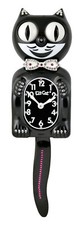 Fuschia/Black  Kit-Cat Klock Swarovski Author...