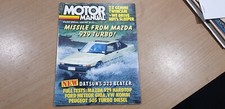 MOTOR MANUAL MAGAZINE WINTER SPECIAL 1982 HDT ZZ GEMINI MAZDA 929 TURBO VW KOMBI