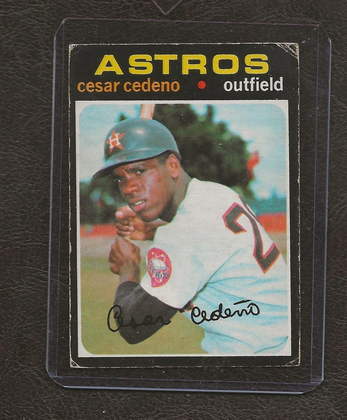 1971 O-Pee-Chee, OPC, #237 Cesar Cedeno, Houston Astros, Rookie, VG-EX!