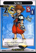 Sora Lv2 U 2/91 - Base Set Disney Kingdom Hearts TCG English Card
