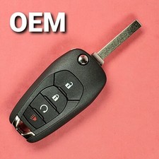 Unlocked Oem 2019 Chevrolet Cruze Remote Flip Key 4b Remote Start - Lxp-t004