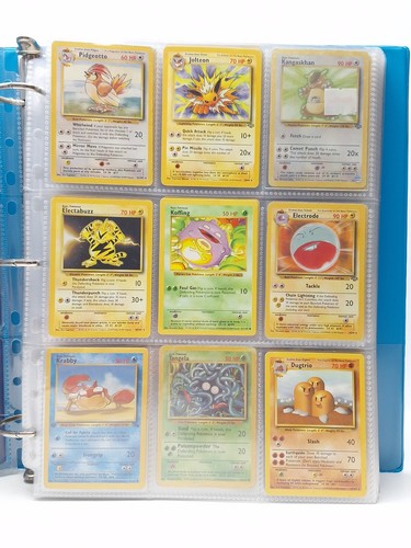 Lot grand classeur carte pokemon base originale vintage - Photo 4 sur 21