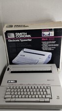 Smith Corona Mark 100 Portable Electric Typewriter Model 5A Original Packing thumbnail