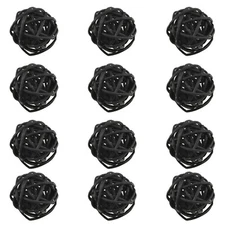 HAHIYO 40mm Diameter Wicker Rattan Balls Well Constructed Remained Tight Gorg...