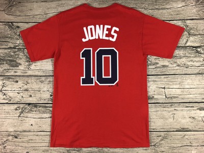 chipper jones jersey shirt