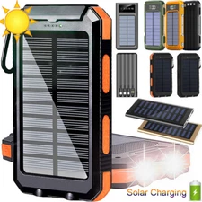 2023 Super Powerful USB Portable Charger Solar Power Bank For Cell Phone