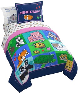 boys minecraft bedding