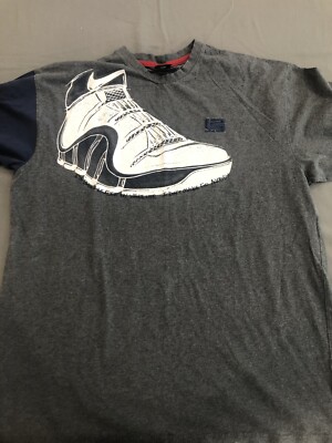 Vintage 2006 Nike Lebron James 4  Prototype Sketch  Tee T Shirt Size XXL 2XL