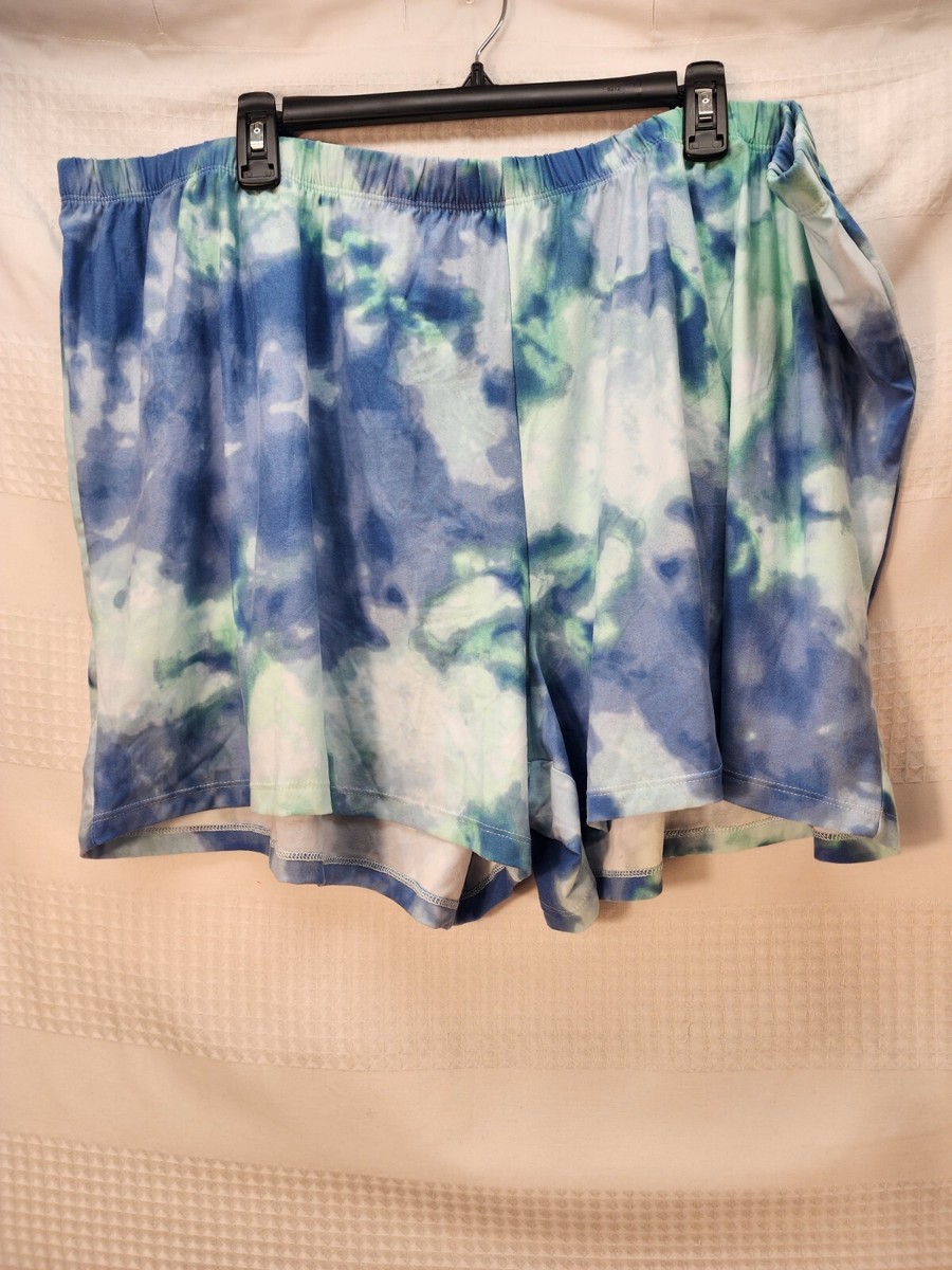Sonoma Pajama Set Womens Size 2x Tie Dye Shorts Pj Comfort