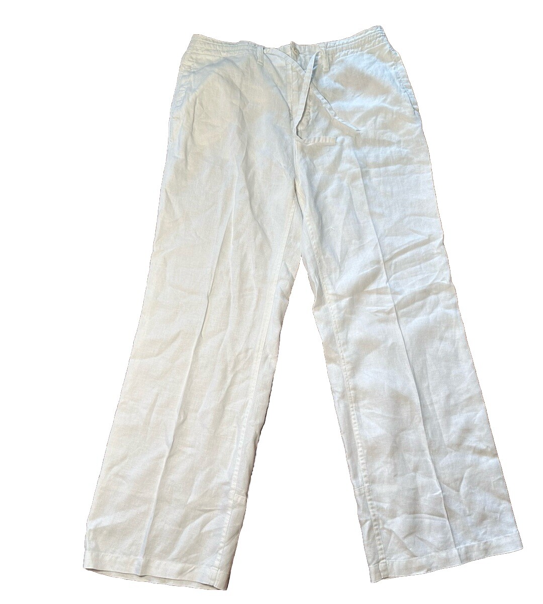 Ted Baker Womens 100% Linen Wide Leg Trousers