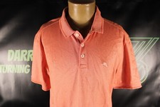 Tommy Bahamas Cotton Golf Polo Size Large Peach