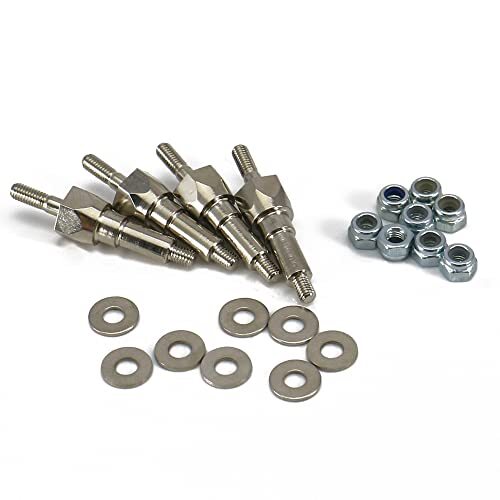 4x 45 Steel EXB Shock Standoff for Arrma 6S FELONY INFRACTION KRATON