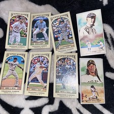 2011 2012 2013 Topps Gypsy Queen Mini Cards 6 AND Champion Of Games Ty Cobbs +