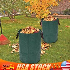 2Pack 106Gallon Lawn Garden Bags Reusable Yard Leaf Waste Bags-Storage Bag 220lb