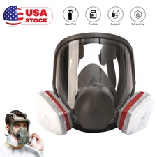 15 in 1 - 6800 Full Face Facepiece Painting Spraying Safety Respirator Gas Mask