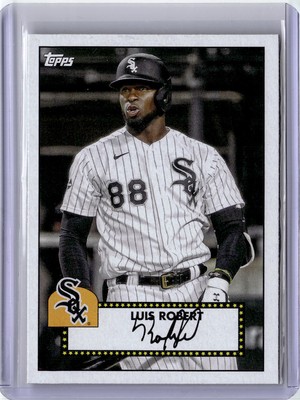 （激レア）Luis Robert Topps now 929 直筆オート /25 2021 Topps #T52-19 Luis Robert 1952 Topps Redux | eBay