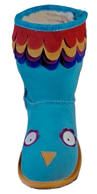 Never Worn Rare Emu Parrot/Little Creature Boots Big Kids 4/Woman 5.5 image 4