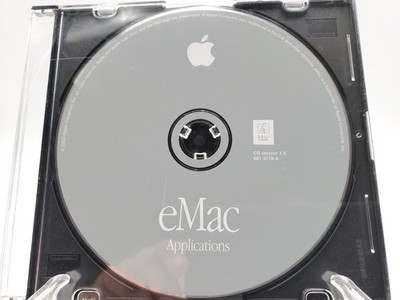 2002 Macintosh Mac eMac Applications Version 1.5 Software Installation CD Disc