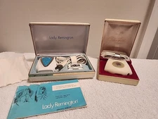 Vintage 1960s Schick And Lady Remington Ladies Electric Razor 