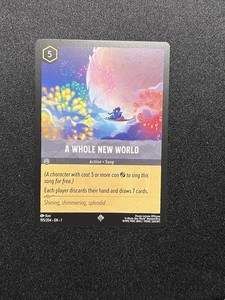 A Whole New World Lorcana | eBay
