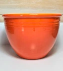 Vintage Fiesta Red Mixing Bowl #4 ~ Fiestaware ~ NO CHIPS - No inside rings