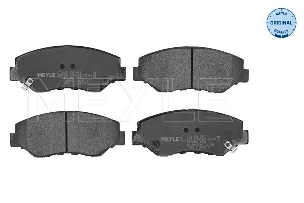 Plaquettes de frein Meyle 025 238 6817 à haute endurance pour OE 06450-S9A