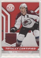2013-14 Totally Certified Materials Red PA Parenteau #TC-PAP 7ez