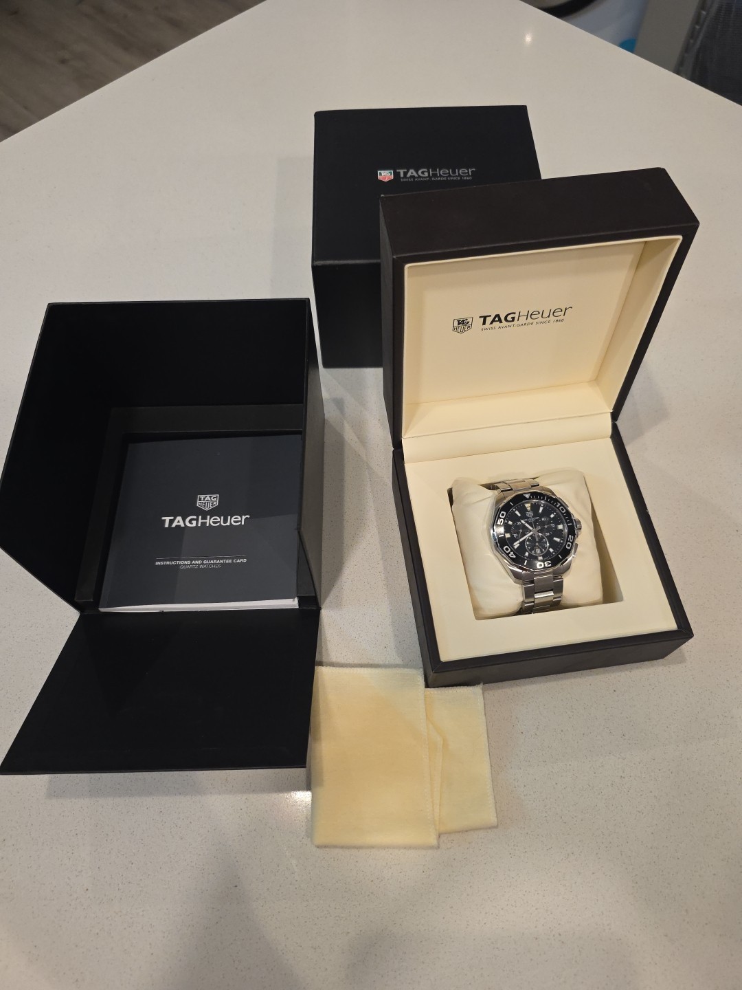 Tag Heuer Aquaracer Watch And Box | eBay