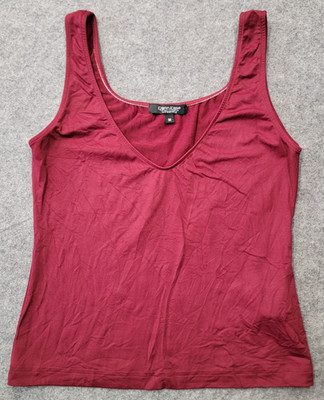 Karen Kane Lifestyle Womens Red Top Size M Sleeveless