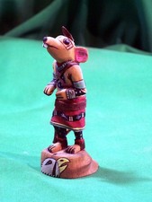 Hopi Kachina Doll - The Warrior Mouse by Philander Shelton - A Tiny Masterpiece!