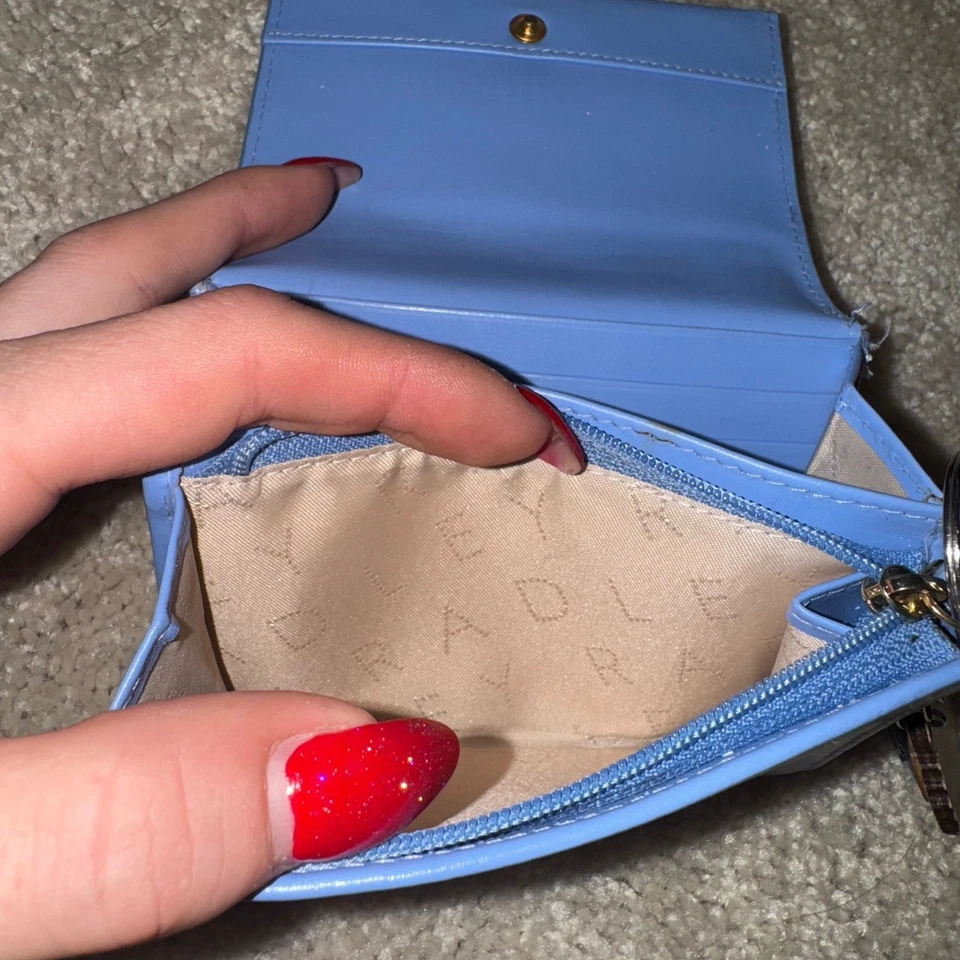 Mini billetera Radley London Best-tea aciano azul Scottie perro taza de té Foto 3 de 4