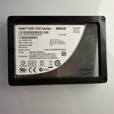 Intel 520 SSDSC2CW480A3 480Gb 2.5 SATA 3 6Gbps 20nm NAND SSD MLC 61