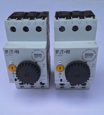 Eaton WISKA-MCCB-25kA-32A lot of 2pc