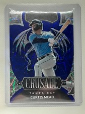 Curtis Mead 2023 Chronicles Crusade Blue Velocity (68/99) - Tampa Bay Rays
