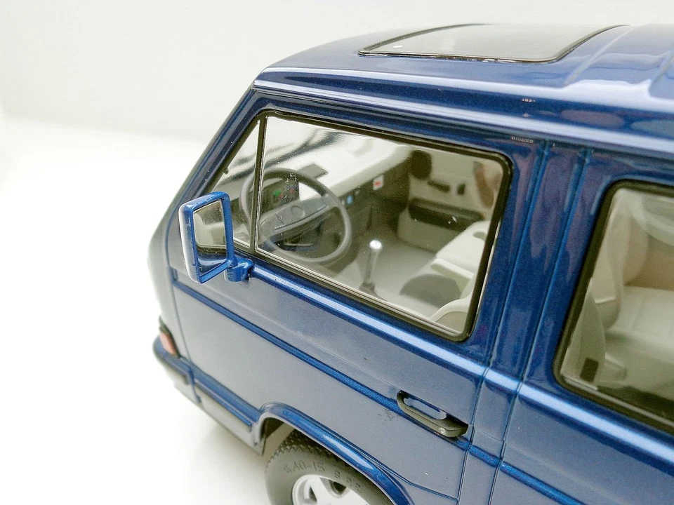 Volkswagen VW T3 B Multivan 1:18 Kk Scala Blu Last Edizione Limitata KKDC180142 - Immagine 3 di 4